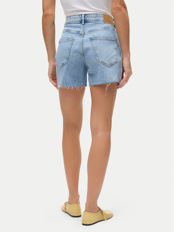 Vero Moda Vero Moda Kratke traperice Tess 10301532 Plava Regular Fit