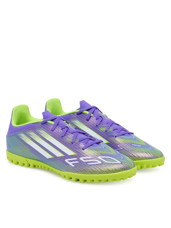 adidas adidas Boty na fotball F50 Club Turf Boots JI0026 Fialová