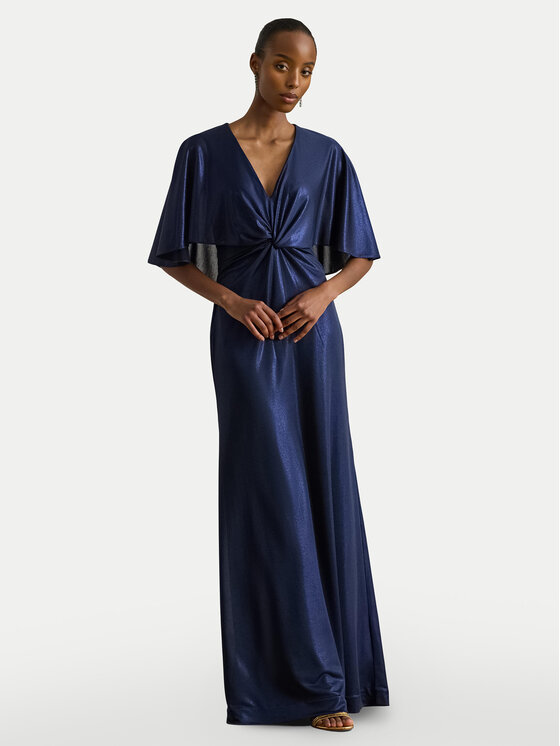 LAUREN RALPH LAUREN LAUREN RALPH LAUREN Večerné šaty 253P04061003 Tmavomodrá Regular Fit