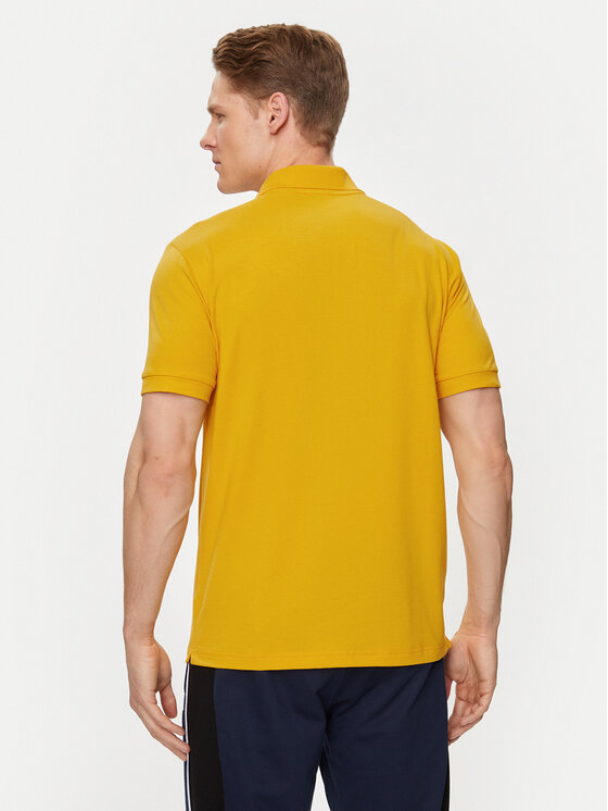 EA7 Emporio Armani EA7 Emporio Armani Тениска с яка и копчета 3DPF51 PJULZ 1680 Жълт Regular Fit