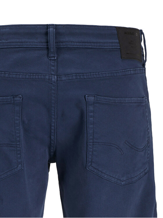 Jack&Jones Jack&Jones Džínsové šortky Rick 12274985 Tmavomodrá Regular Fit