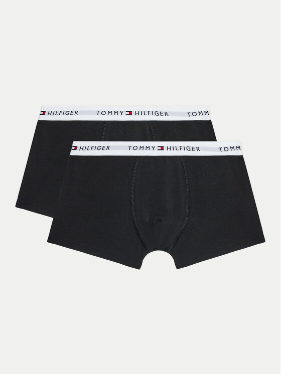 Tommy Hilfiger Súprava 2 kusov boxeriek UB0UB00549 Čierna