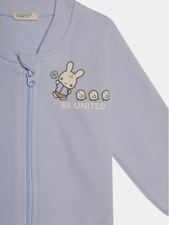 United Colors Of Benetton United Colors Of Benetton Анцуг 3J70AK00G Син Regular Fit