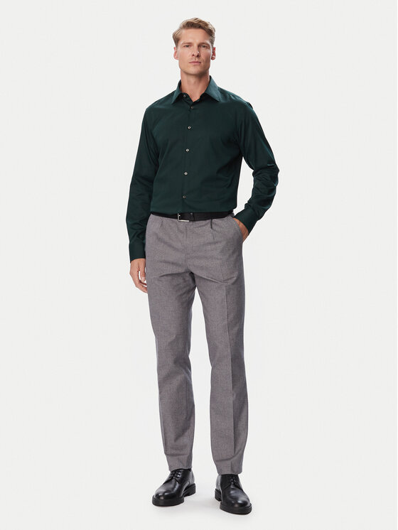 BOSS BOSS Särk Joe  50555711 Roheline Regular Fit