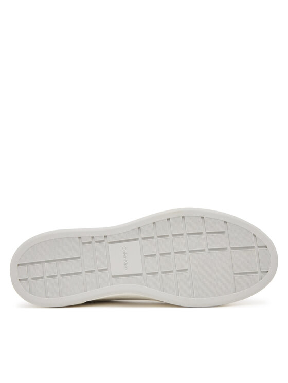 Calvin Klein Calvin Klein Снікерcи Basket Cups Lace Up Logo Tape YW0YW02007 Білий