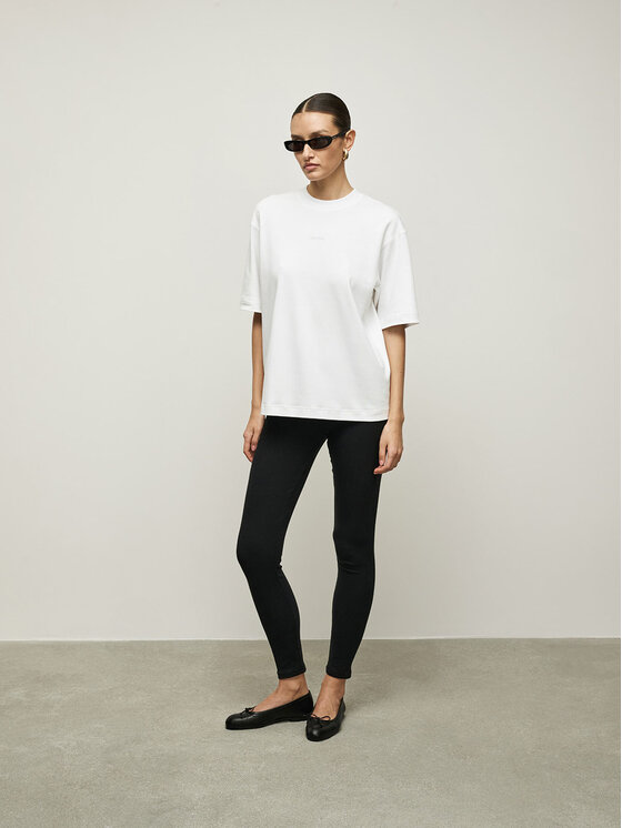 La Mania La Mania T-shirt WHITEOUT Bianco Classic Fit