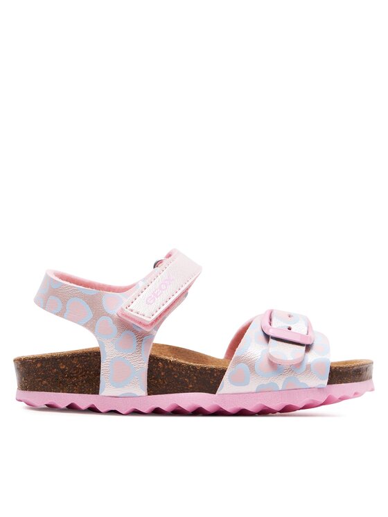 Geox Sandale B Sandal Chalki Girl B922RA 000NF C8868 M Ružičasta