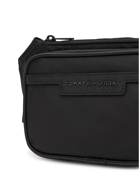 Tommy Hilfiger Tommy Hilfiger Чанта за кръст Th Repreve Bumbag AM0AM13467 Черен