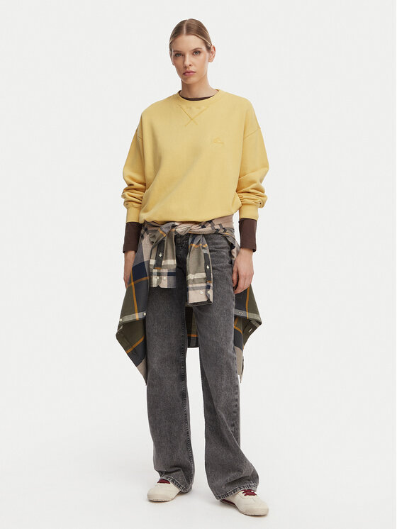 Quiksilver Quiksilver Суитшърт EQWFT03190 Бежов Regular Fit