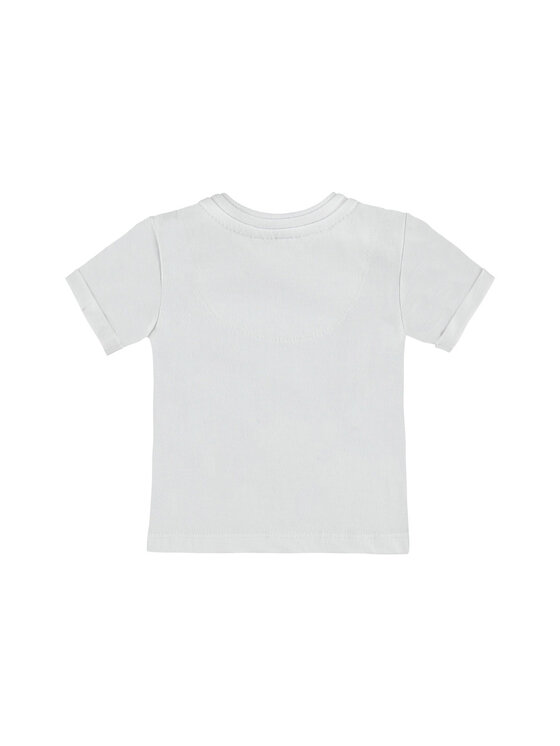 Kanz Kanz T-Shirt 1712581-1000 Biały Basic Fit