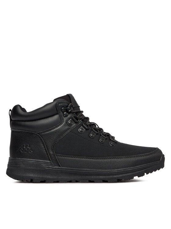 Kappa Kappa Schnürstiefeletten Logo Monsi Md 304SHK0 Schwarz