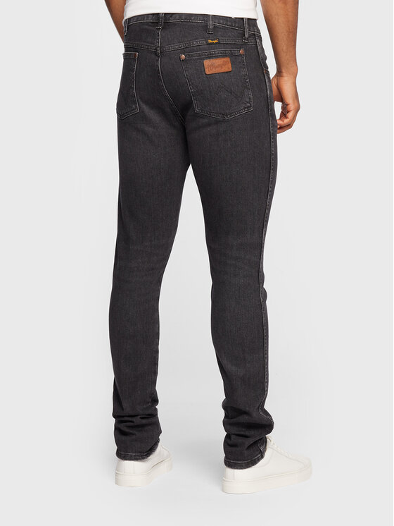 Wrangler Wrangler Jeans Larston 812 W18S8912V 112324512 Nero Slim Tapered Fit