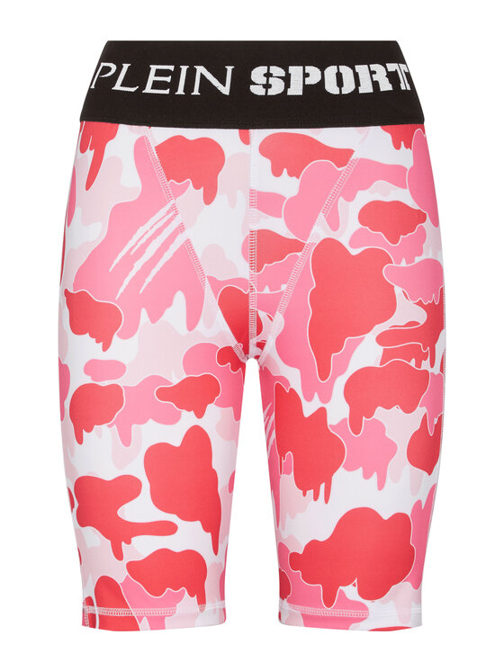 Plein Sport Plein Sport Legginsy 12985 Różowy Active Fit