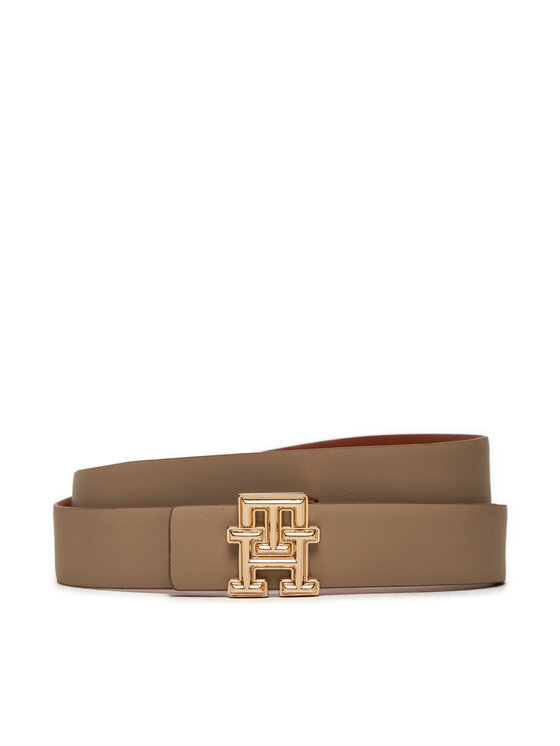 Tommy Hilfiger Tommy Hilfiger Cintura da donna Logo Rev AW0AW16604 Marrone