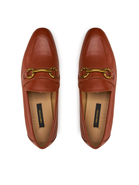 GINO ROSSI Gino Rossi лоуфъри с дебела подметка 81200 Червен