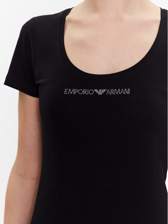 Emporio Armani Underwear Emporio Armani Underwear T-Shirt 163377 3R223 00020 Czarny Regular Fit