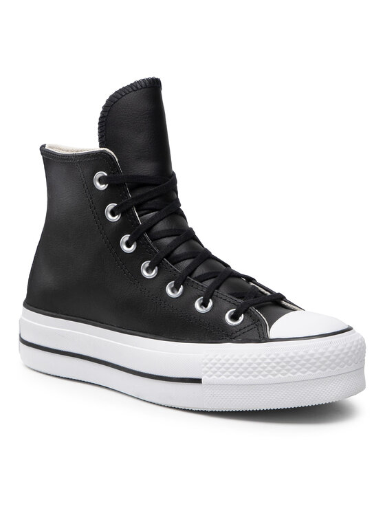 Converse Converse Plátenky Chuck Taylor All Star Lift Clean Hi 561675C Čierna
