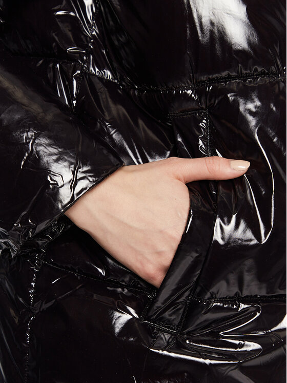 4F 4F Μπουφάν χειμωνιάτικο H4Z22-KUDP011 Μαύρο Regular Fit