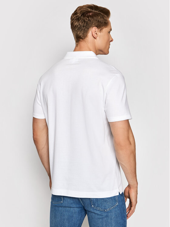 Lacoste Lacoste Polokošile YH4801 Bílá Slim Fit