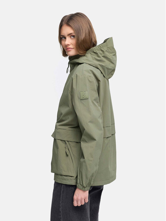 Navahoo Navahoo Kurtka przejściowa Donnerwetter Zielony Regular Fit