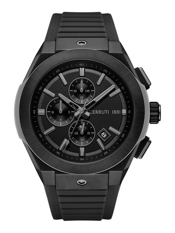 Cerruti 1881 Cerruti 1881 Zegarek Cerruti-CIWGQ0085204 Czarny
