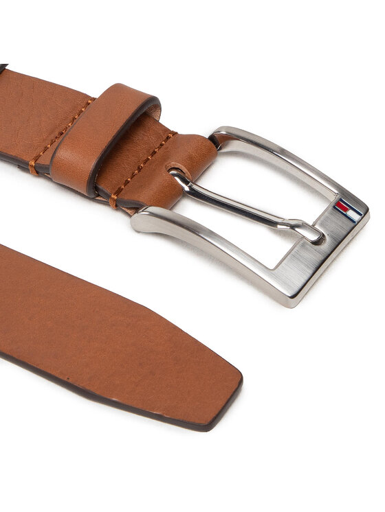 Tommy Hilfiger Tommy Hilfiger Moški pas New Aly Belt AM0AM08363 Rjava
