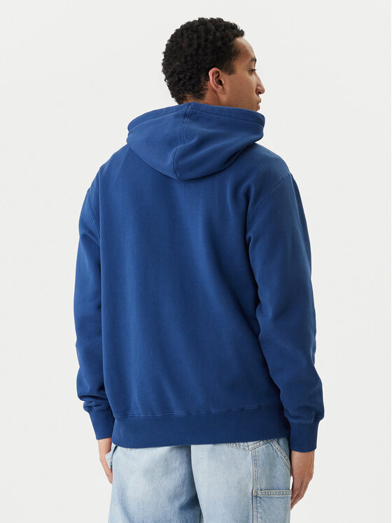 Element Element Bluza Lowcase Pigment Po ELYFT00173 Niebieski Relaxed Fit