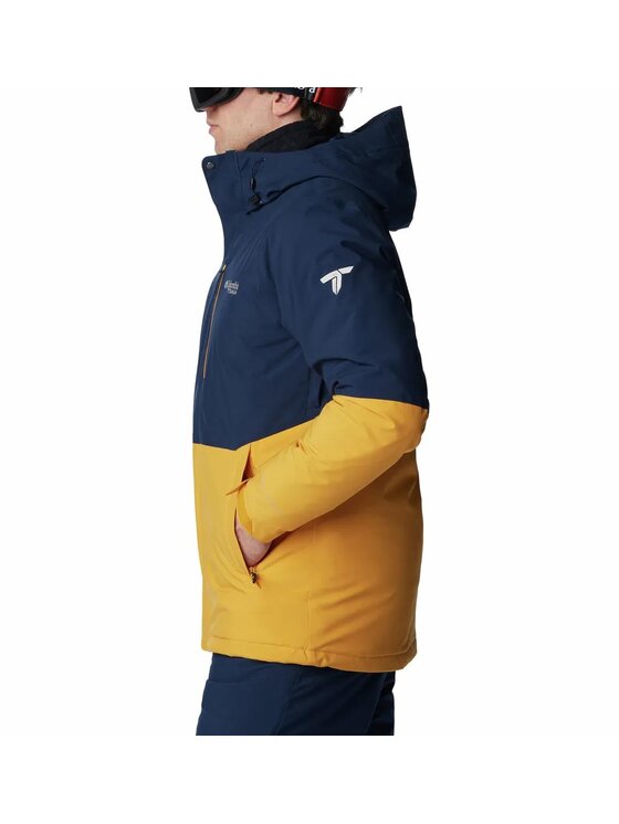 Columbia Columbia Kurtka narciarska 205664 Żółty Regular Fit