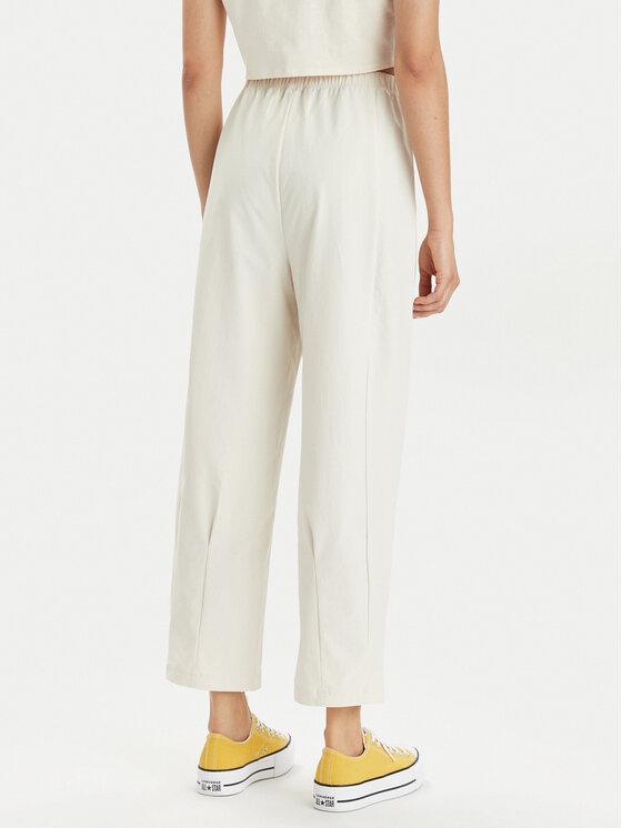 Champion Champion Παντελόνι υφασμάτινο 117110 Μπεζ Relaxed Fit