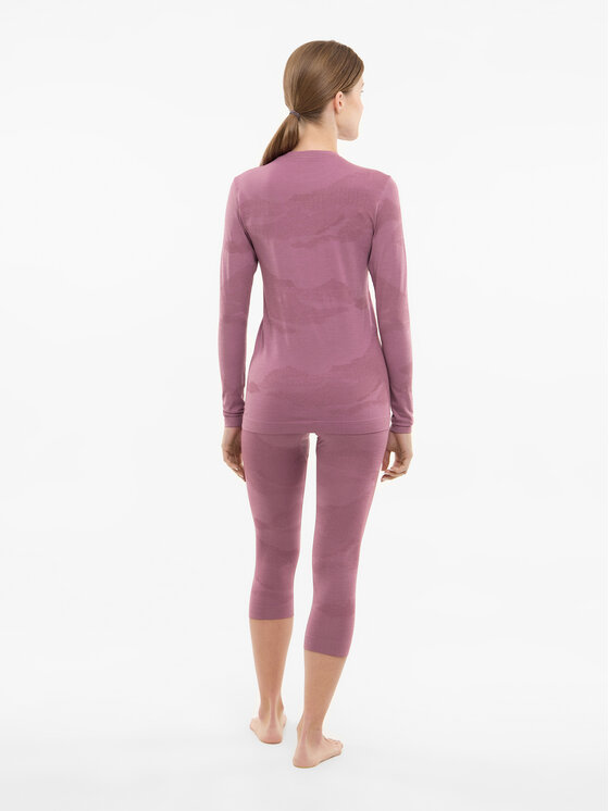 Viking Viking Komplet bielizny termoaktywnej Bielizna Gasher Lady Set 3/4 Różowy