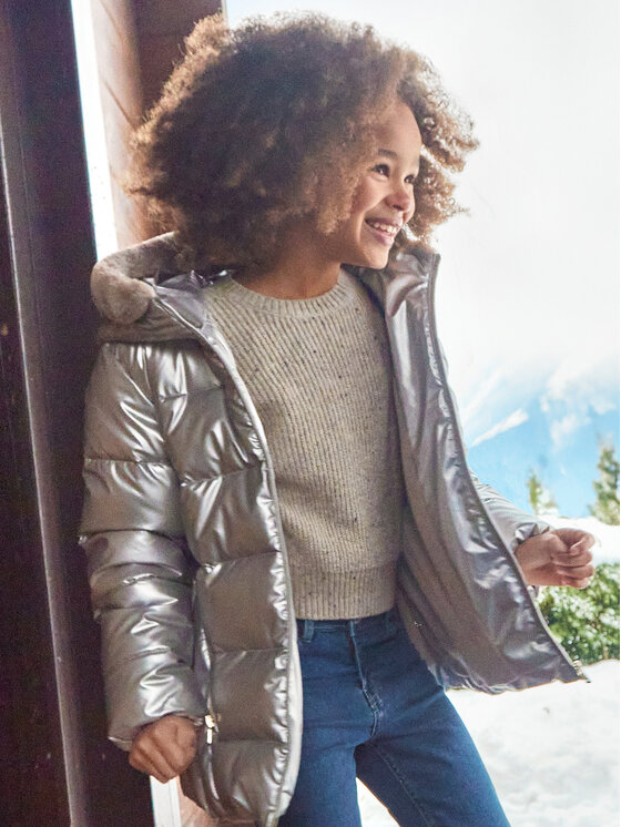 Mayoral Mayoral Winterjacke 7483 Goldfarben Regular Fit