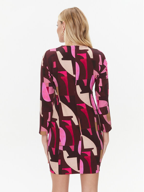 Marella Marella Kleid für den Alltag Nizza 2332261336200 Dunkelrot Regular Fit