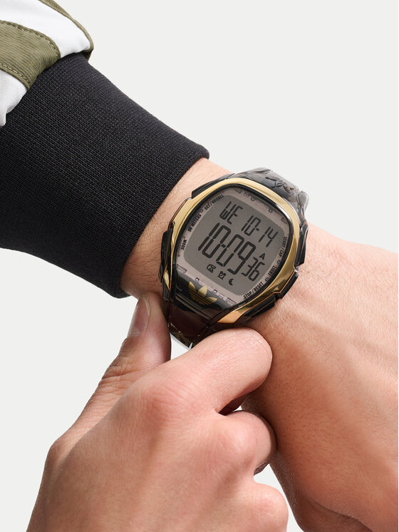 adidas adidas Часовник Athletics One AOFH25004 Черен