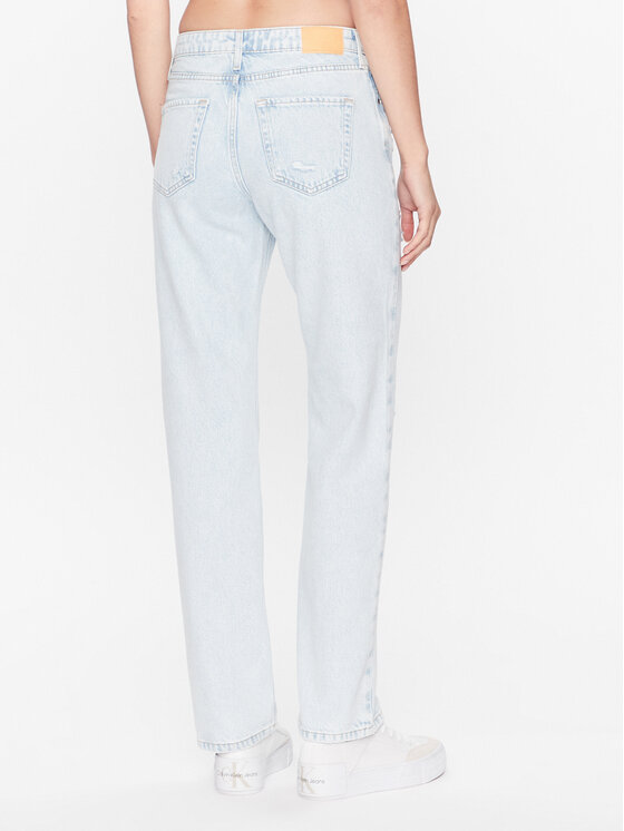 ONLY ONLY Blugi 15281259 Albastru celest Straight Fit