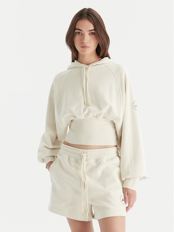 adidas by Stella McCartney adidas by Stella McCartney Bluză KA0640 Bej Loose Fit