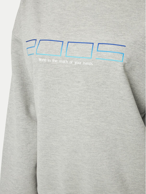 2005 2005 Mikina PS2 Crewneck Šedá Regular Fit