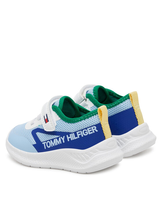 Tommy Hilfiger Tommy Hilfiger Tenisice Low Cut Lace-Up/Velcro Sneaker T1B9-33868-1756 M Plava