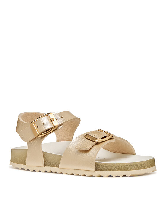 Geox Geox Sandale J Adriel Girl J558MI 000NF C2010 M Zlatna