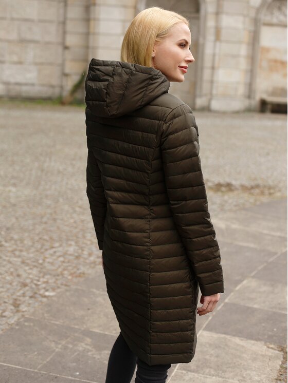Perso Perso Dámská bunda BLH919013FX Khaki Regular Fit