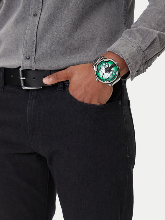 Diesel Diesel Часовник Mr. Daddy Slim DZ7488 Сив