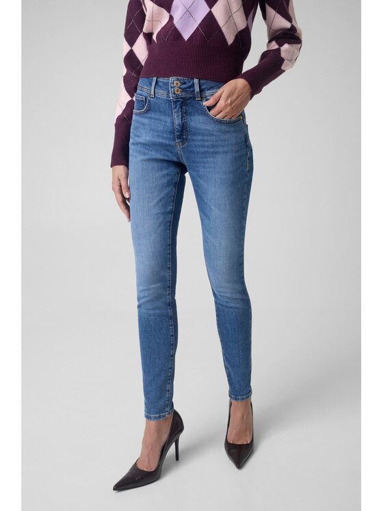 Guess Guess Jeansy 184029 Modrá Skinny Fit