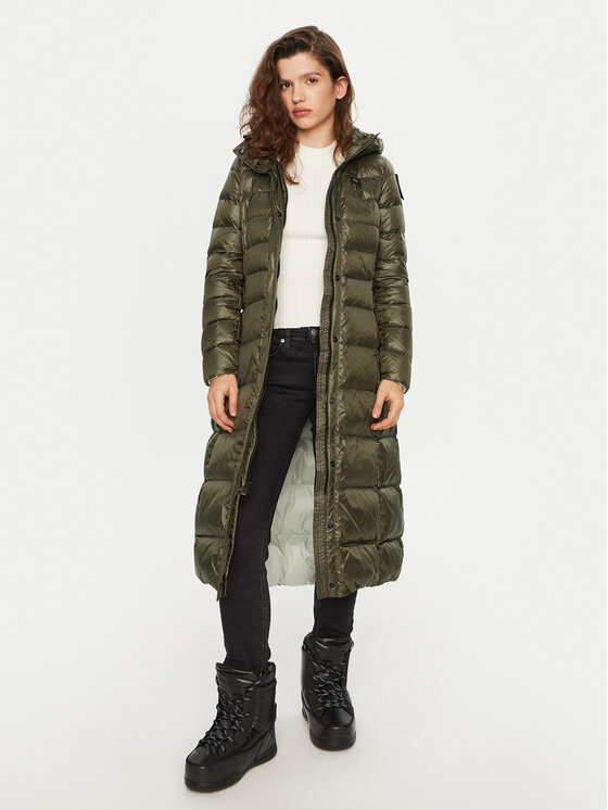 Blauer Blauer Пуховик 24WBLDK03040 Зелений Regular Fit