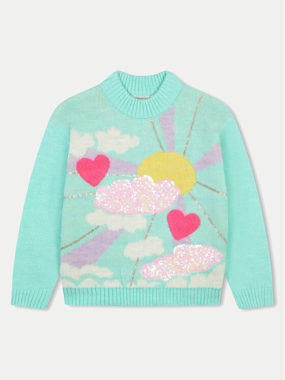 Billieblush Billieblush Pullover U20461 Grün Regular Fit