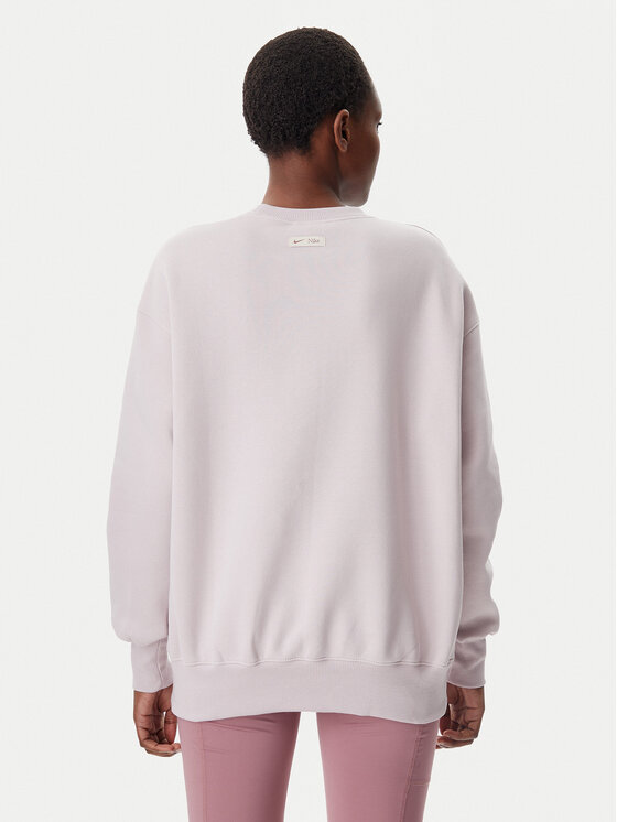 Nike Nike Суитшърт FN3654 Розов Oversize