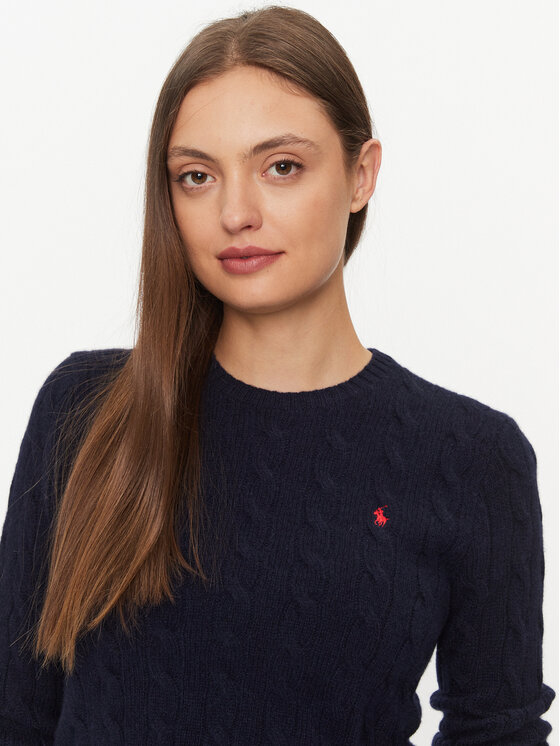 Polo Ralph Lauren Polo Ralph Lauren Sveter 211910421003 Tmavomodrá Regular Fit