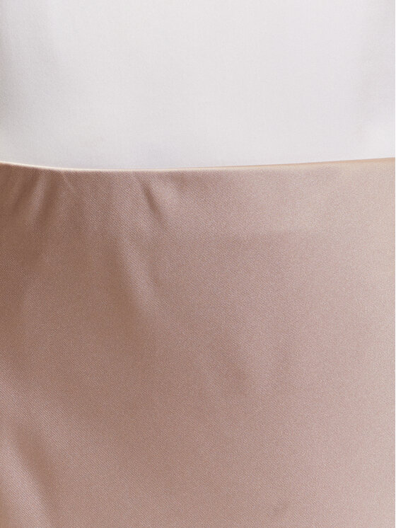 Marella Marella Gonna maxi Panda 2515101022 Écru Regular Fit