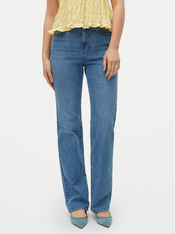 Vero Moda Vero Moda Jeans hlače Tessa 10315494 Modra Straight Fit