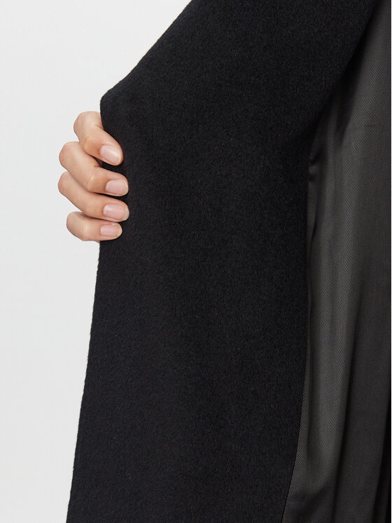 Weekend Max Mara Weekend Max Mara Wollmantel Tempera 2350161233 Schwarz Regular Fit