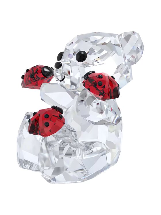 Swarovski Swarovski Ozdoba Miś Kris Miś na szczęście 5675983 Biały