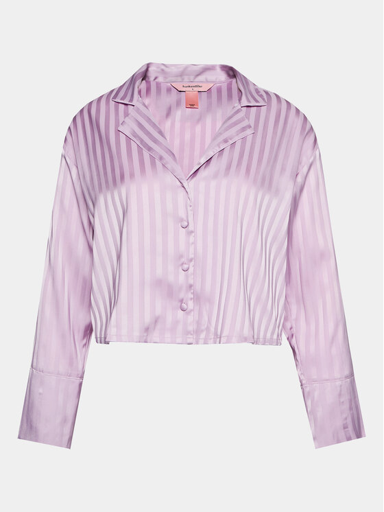 Hunkemöller Hunkemöller Cămașă pijama 203168 Violet Comfortable Fit